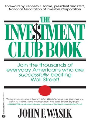 cover image of The Investment Club Book